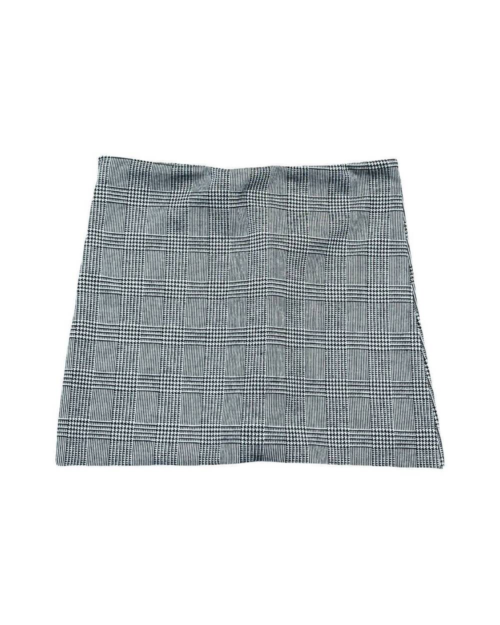 NEW CHERYL CREATIONS girls faux suede mini skirt in plaid